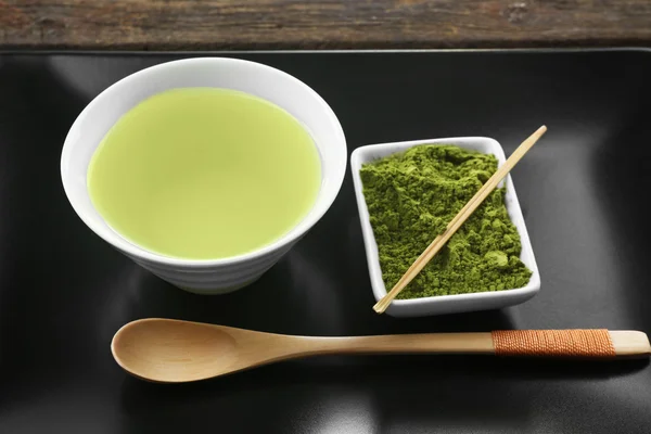 Frischer Matcha-Tee — Stockfoto