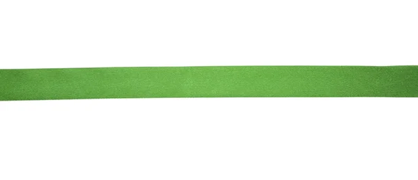 Stuha zelená barva — Stock fotografie
