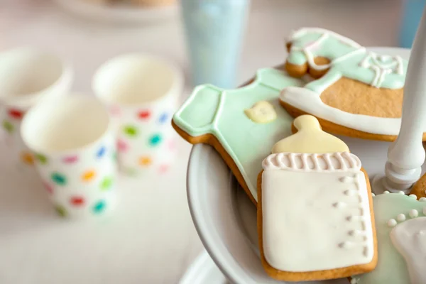 Biscotti glassati bambino — Foto Stock