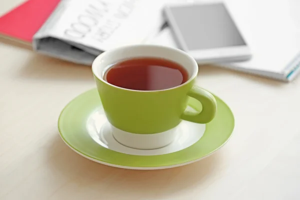 Tasse heißen Tee — Stockfoto