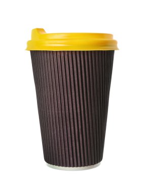 Kağıt bardak kahve.