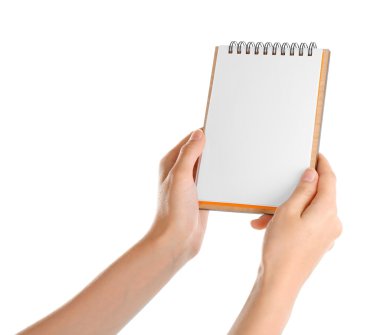 Not defteri tutan eller