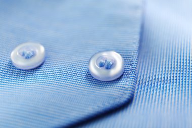 Mavi giyim düğmeleri