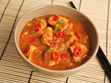 lezzetli tavuk köri