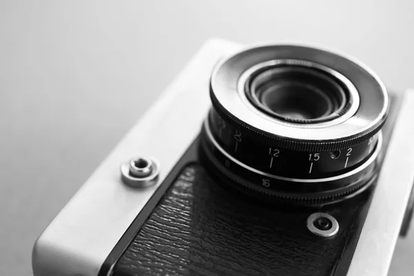 Stara kamera, zbliżenie — Zdjęcie stockowe
