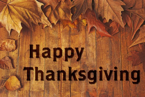 Happy thanksgiving day — Stockfoto