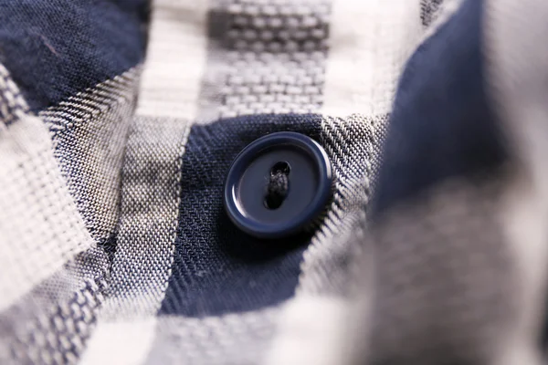 Colorful Button on a shirt — Stock Photo, Image