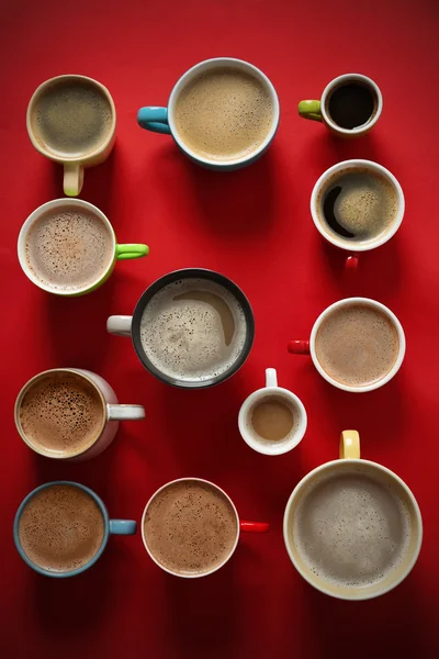 Šálky čerstvé kávy — Stock fotografie