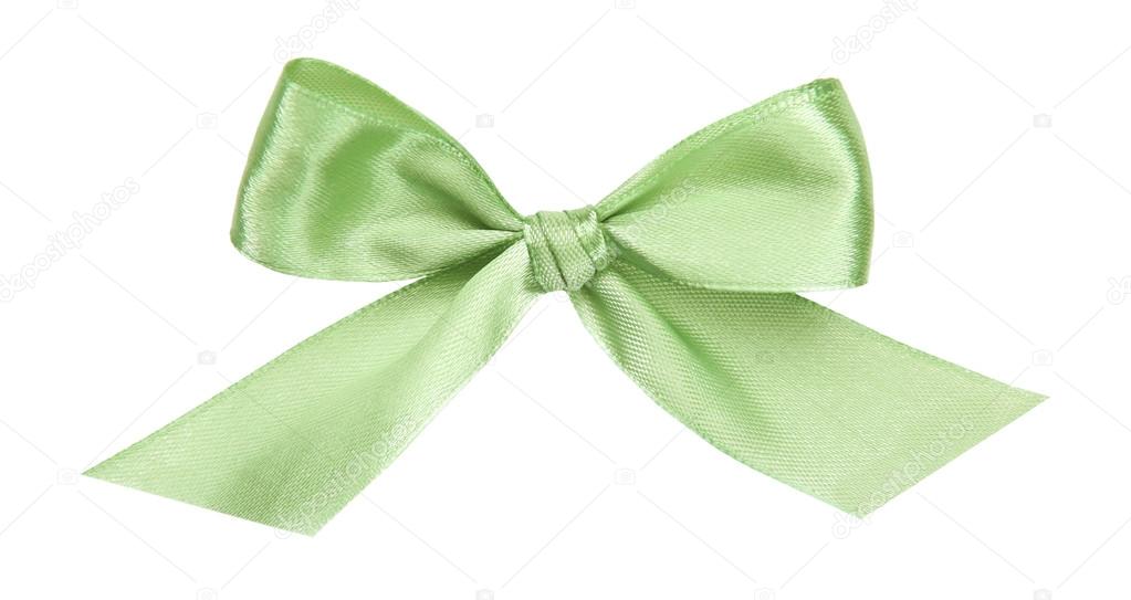 Color bow, isolated on white