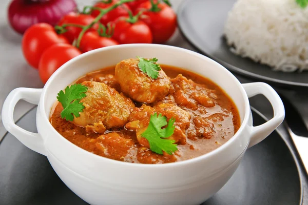 Smaczny kurczak curry — Zdjęcie stockowe