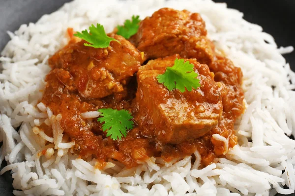 Leckeres Hühnercurry — Stockfoto