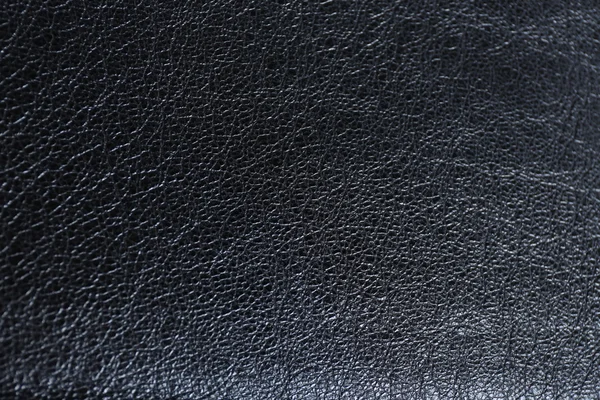 Svart läder textur — Stockfoto