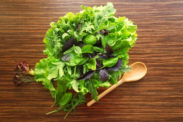 Fresh salad mix in a bowl — Stock Photo, Image