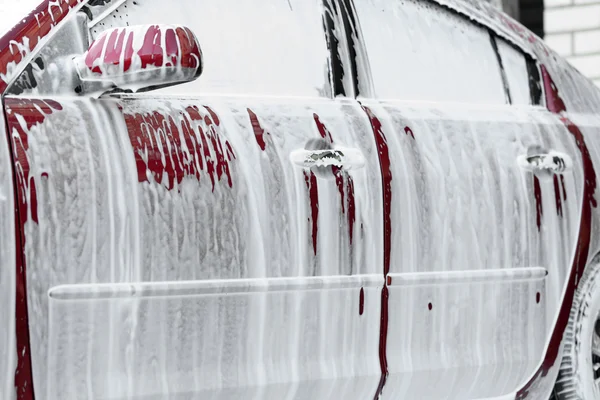 Concepto de lavado de coches — Foto de Stock