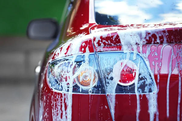 Concepto de lavado de coches — Foto de Stock