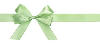 Beyaz arkaplanda güzel bir fiyonk