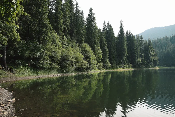 Schöner Bergsee — Stockfoto