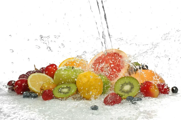 Frutas y bayas frescas — Foto de Stock