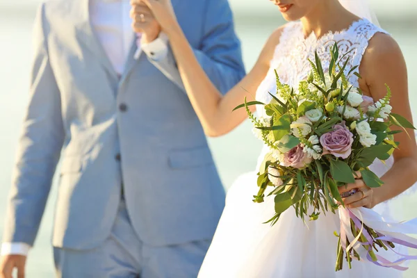 Pareja feliz boda — Foto de Stock