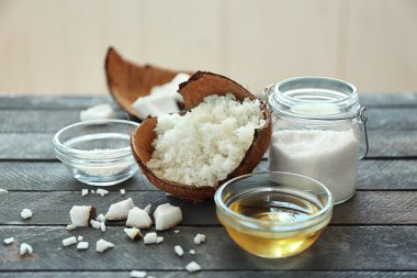 Doğal fırçalayın malzemeler 