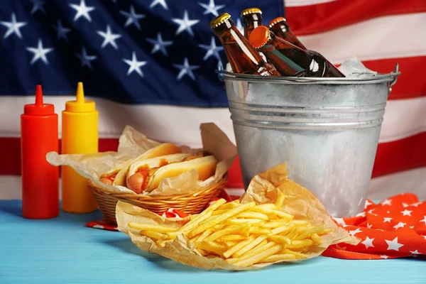 Traditionelles amerikanisches Essen — Stockfoto