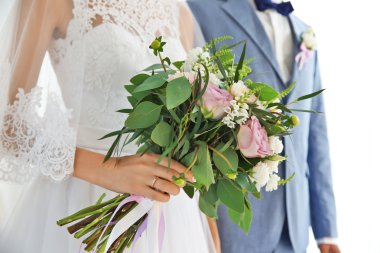 Damat ve gelin güzel kokulu, portre