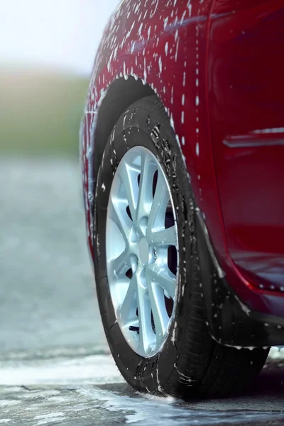 Concepto de lavado de coches — Foto de Stock