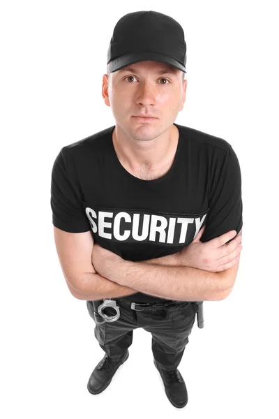 Male security guard — Stock Photo, Image