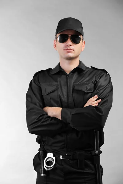 Male security guard — Stock Photo, Image