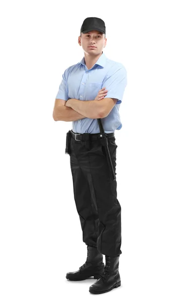 Male security guard — Stock Photo, Image