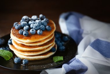yaban mersini ile lezzetli gözleme