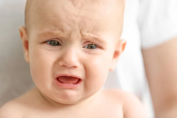 Porträtt Gråtande Baby — Stockfoto