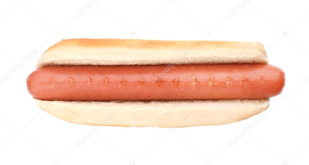 Hot Dog, isolated on white