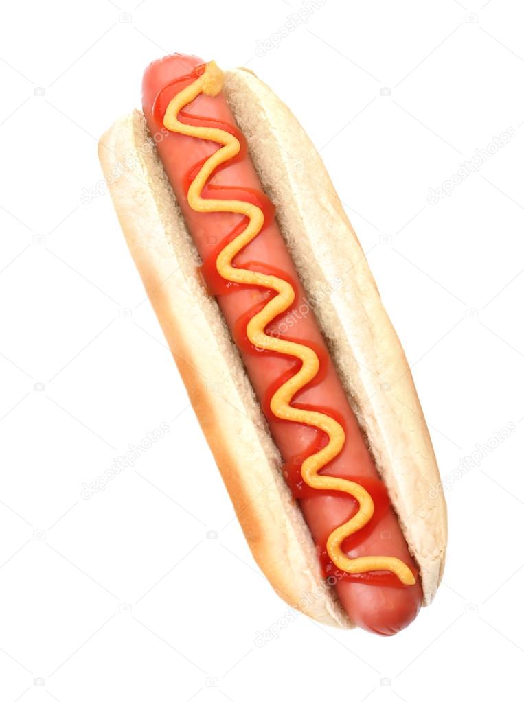 Hot Dog with mustard