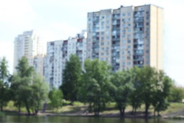 Çok katlı binaların görünümü