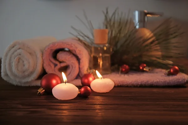 Weihnachten Wellness Set — Stockfoto