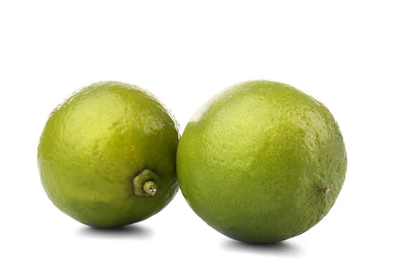 Limes, isolated on white — Stock Photo, Image
