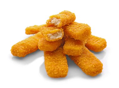 tasty fish nuggets clipart