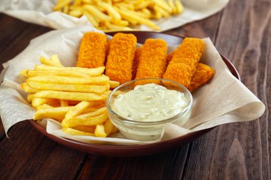 lezzetli balık nuggets