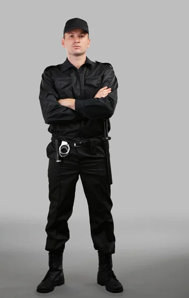 Male security guard — Stock Photo, Image