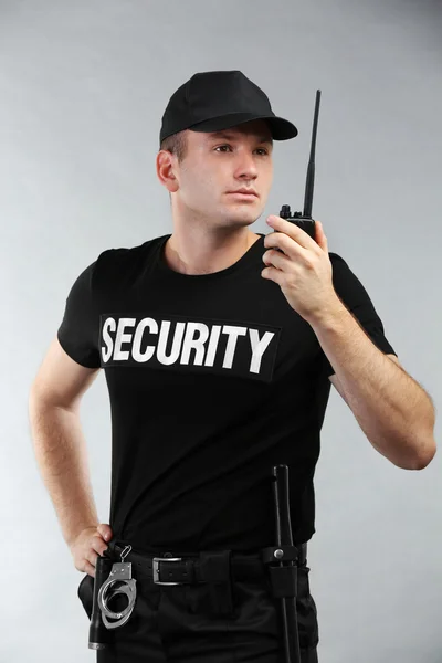 Férfi biztonsági őr — Stock Fotó