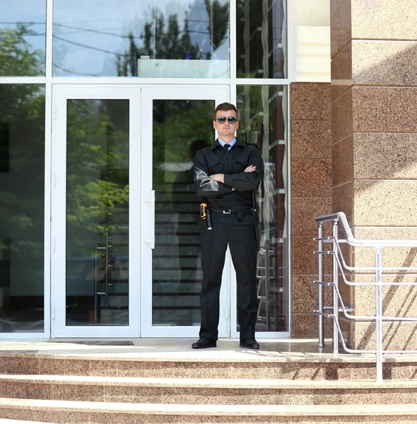 Guardia de seguridad masculino — Foto de Stock