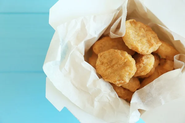 Nuggets de frango saboroso — Fotografia de Stock