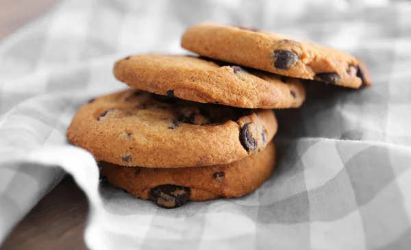 Ovesné sušenky s čokoládou — Stock fotografie