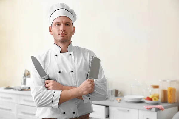 Junge Köchin — Stockfoto