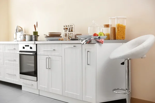 Modern kitchen interior — Stock Photo, Image