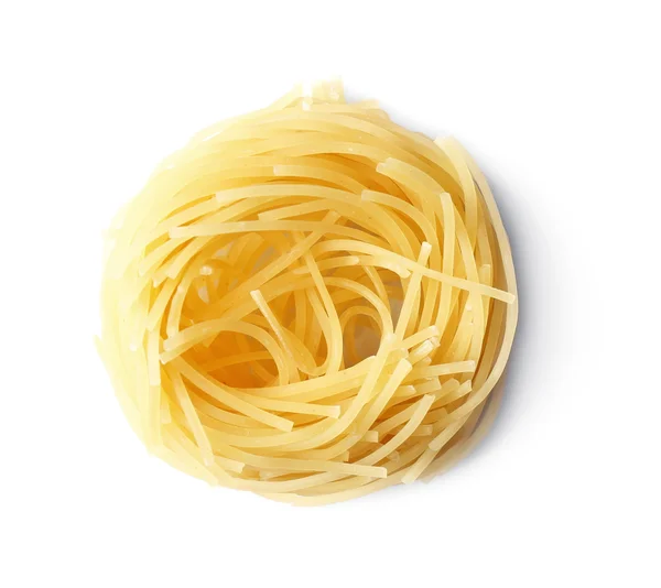 Pasta, geïsoleerd op wit — Stockfoto