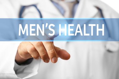 Sanal ekran dokunaklı doktor. Üroloji kavramı