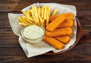 lezzetli balık nuggets