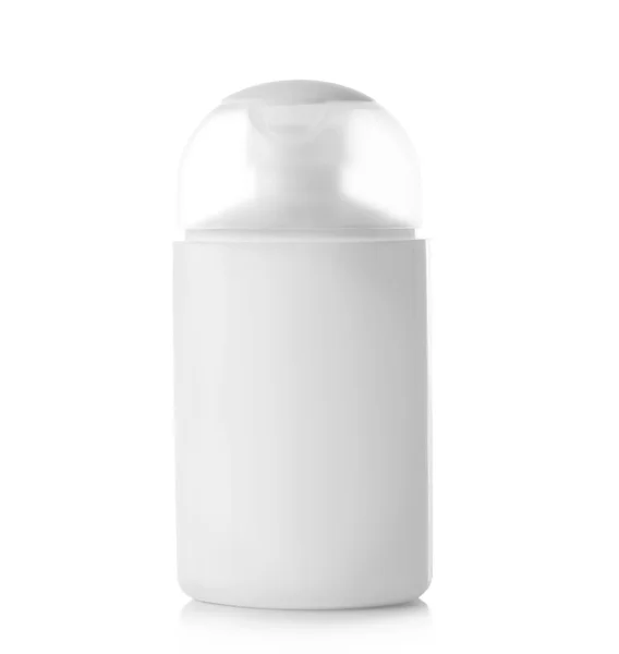Botella cosmética vacía — Foto de Stock